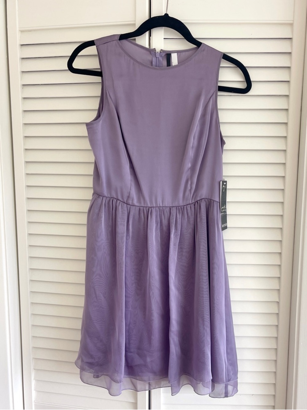 Kensie Pale Lilac Sleeveless Dress